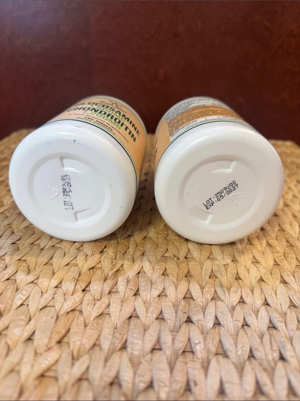 2 Bottles Glucosamine/Chondroitin
